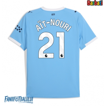 Manchester City Rayan Ait-Nouri #21 Tricou Fotbal Replică 2025-26 Barbati Acasa